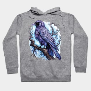 Unleash Your Inner Raven: Dark and Majestic Hoodie